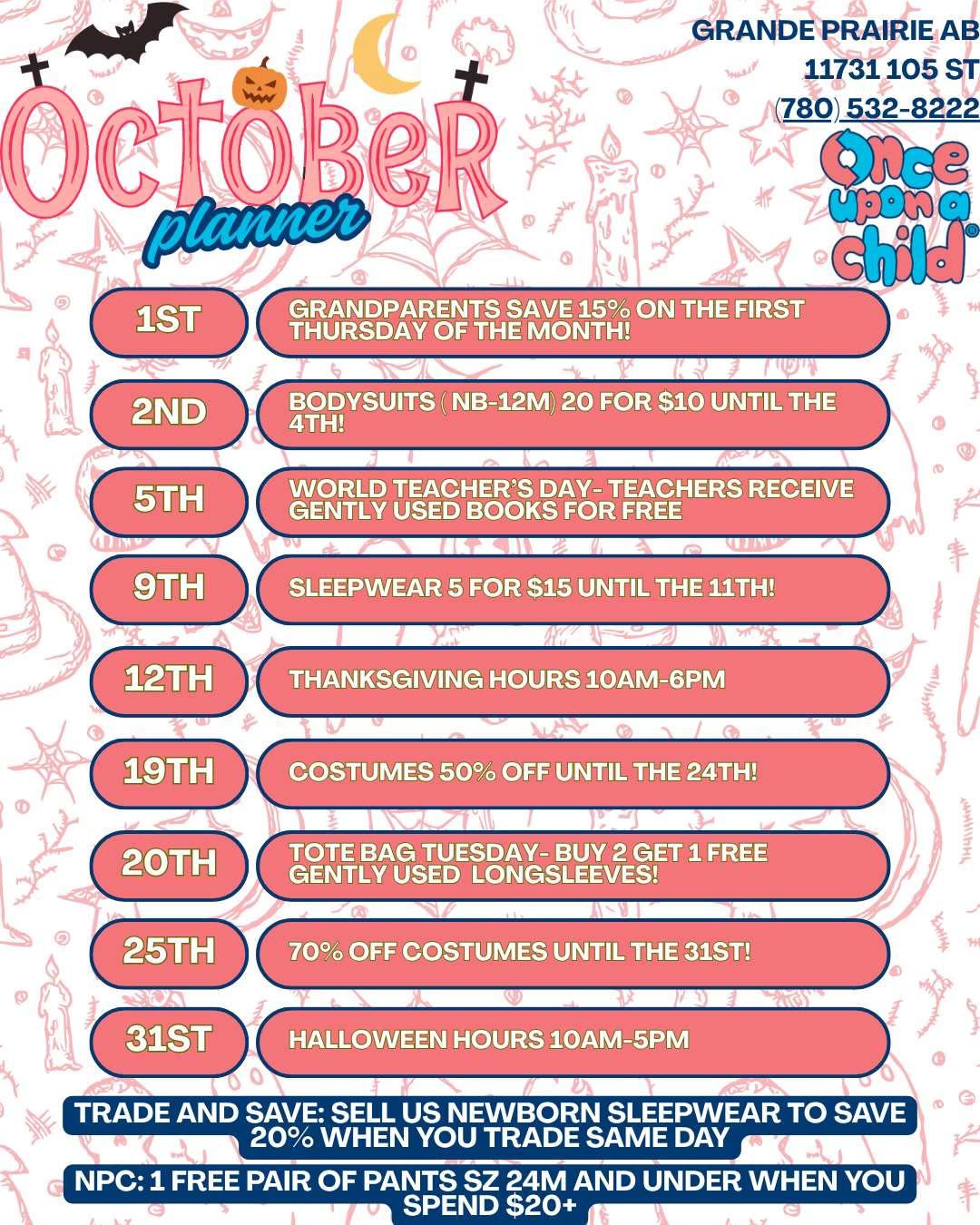 October